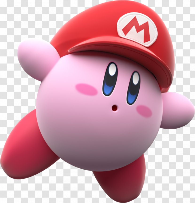 Super Mario Bros. Kirby's Epic Yarn Smash Brawl - Nintendo 3ds - Hat Transparent PNG