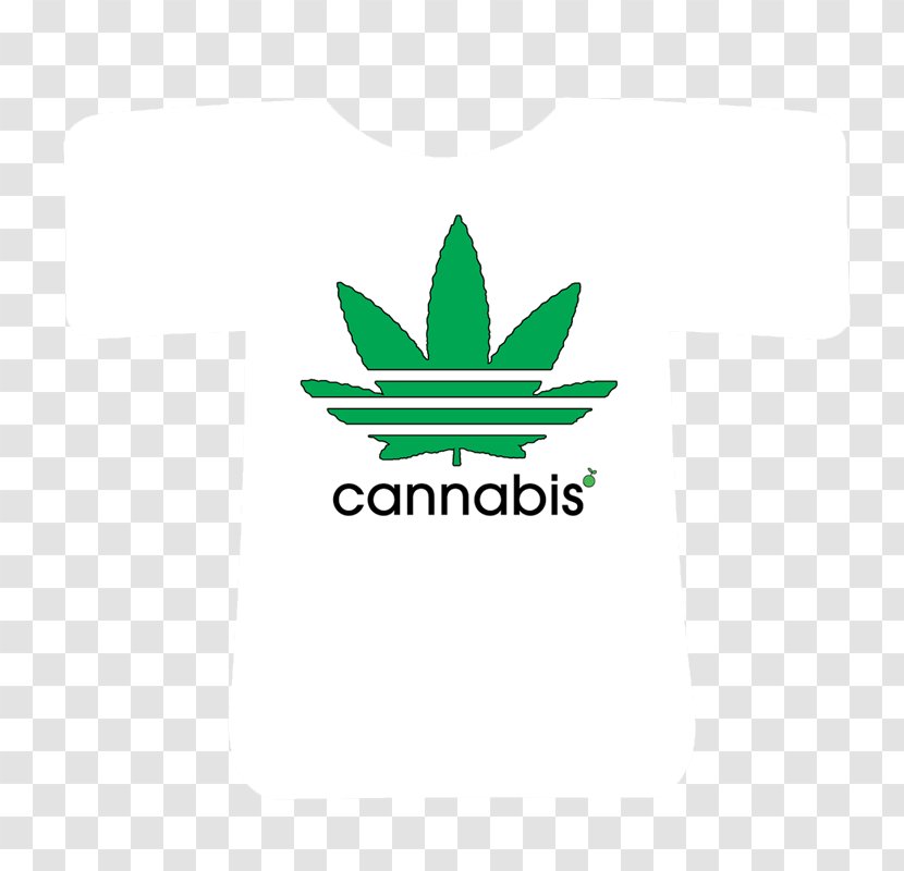 Logo Brand Line Font - Cannabis Shop Transparent PNG