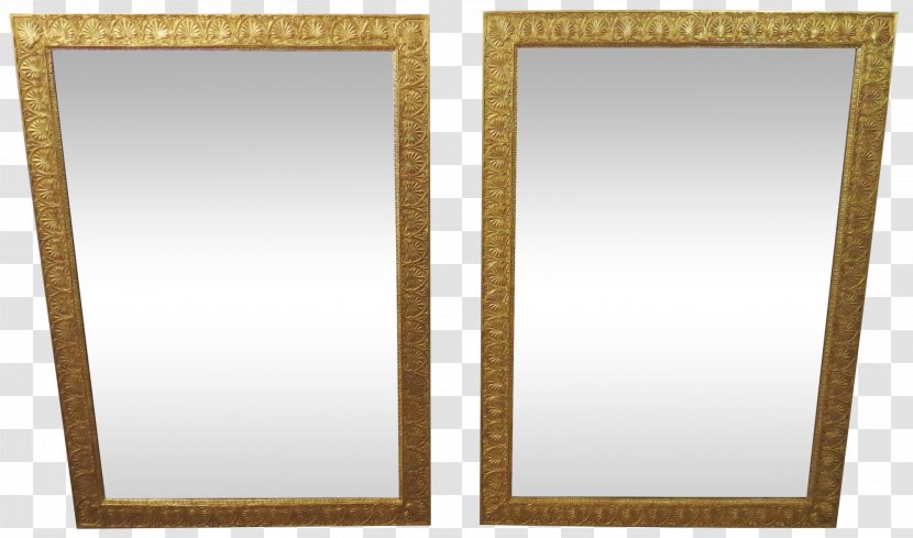 Rectangle Picture Frames Product Design Wood Stain - Mirror - Angle Transparent PNG