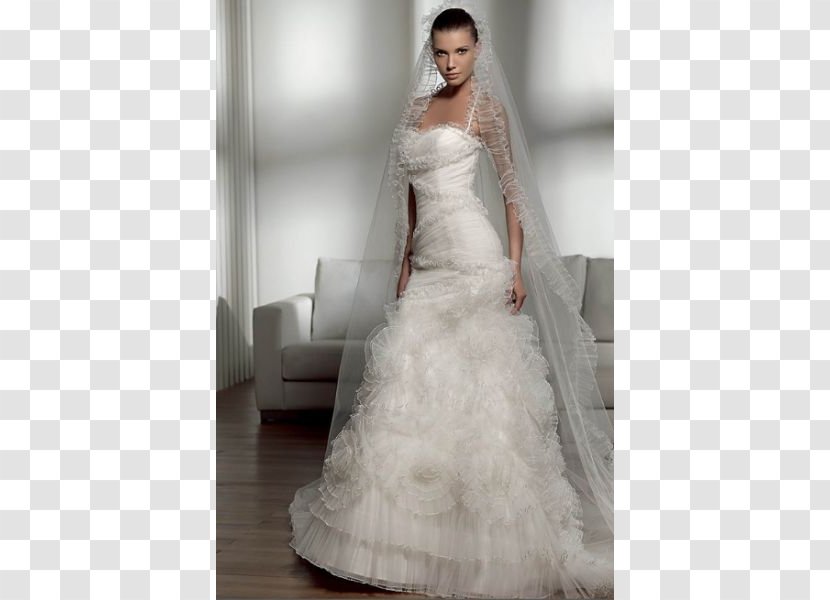 Wedding Dress Izabele, Rubu Nuomos Salonas Bride Party - Silhouette Transparent PNG
