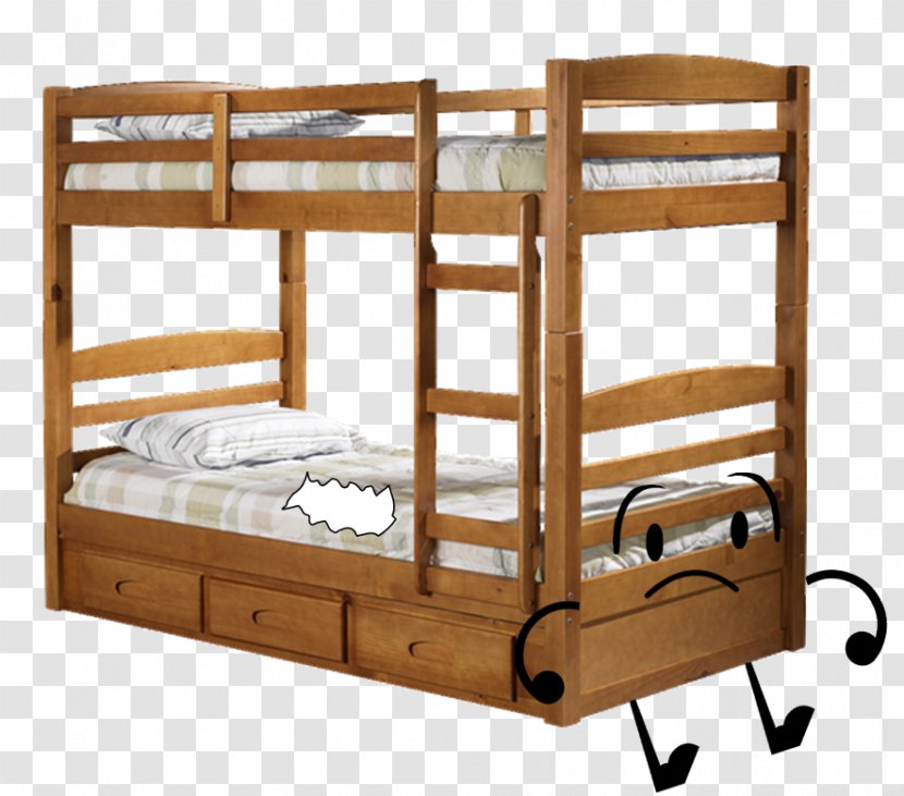 The Bunk Bed Bedroom Table - Mattress Transparent PNG