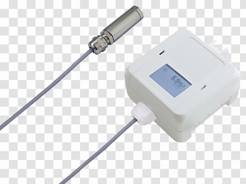 Carbon Dioxide Sensor Humidity Transducer Temperature - Prestige Recreational Storage Transparent PNG