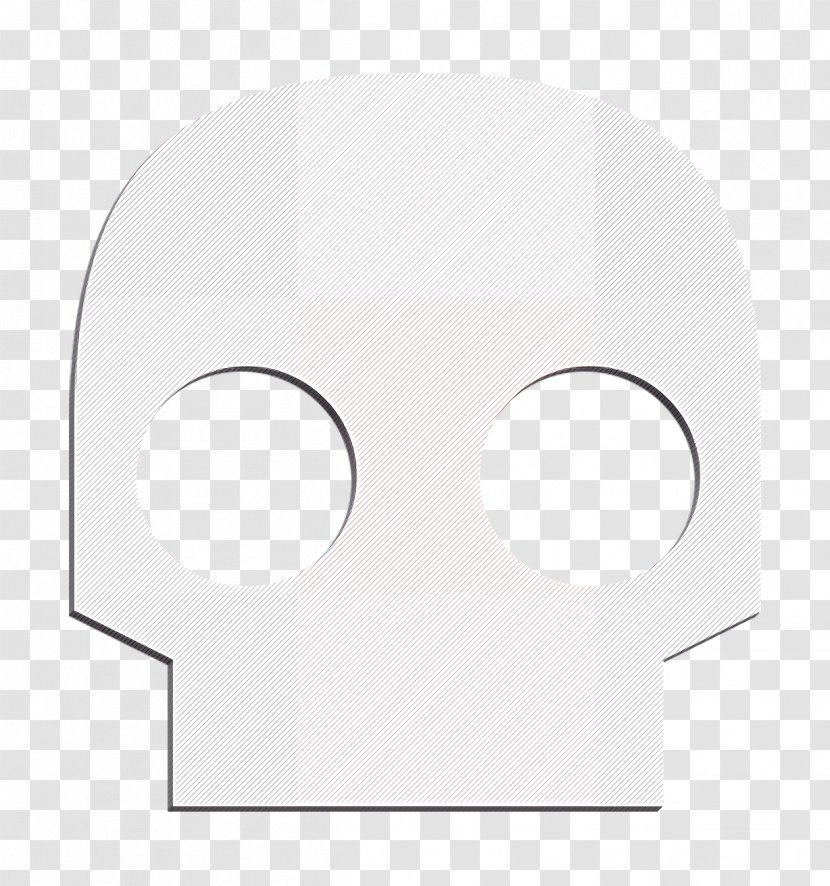 Skull Icon - Eye - Snout Blackandwhite Transparent PNG