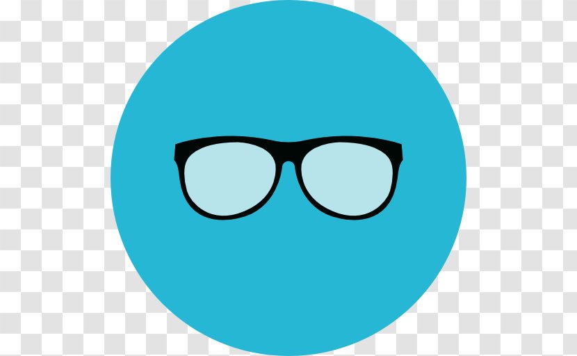 Glasses Fashion Clip Art - Aqua Transparent PNG