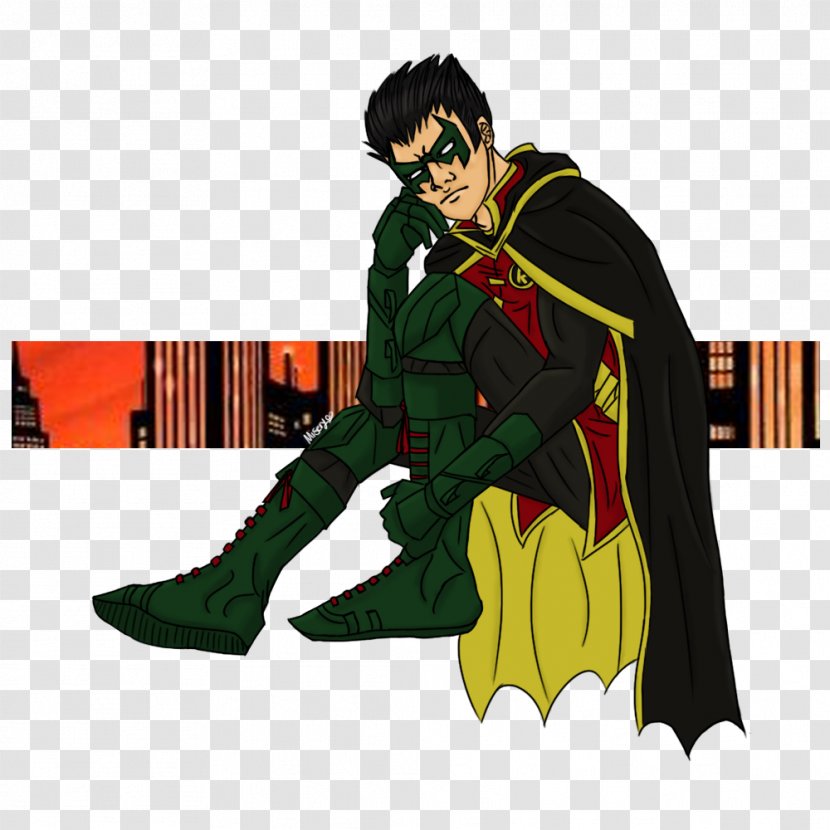 Superhero Animated Cartoon - Fictional Character - Damian Wayne Transparent PNG