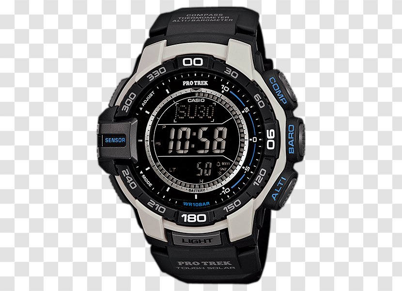 Amazon.com Pro Trek Casio Solar-powered Watch - Solarpowered Transparent PNG