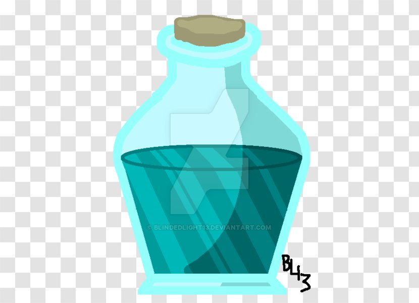 Potion Rainbow Color Dragon Glass Bottle Transparent PNG