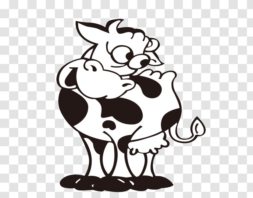 Dairy Cattle Cartoon - Horse Like Mammal - Cow Transparent PNG