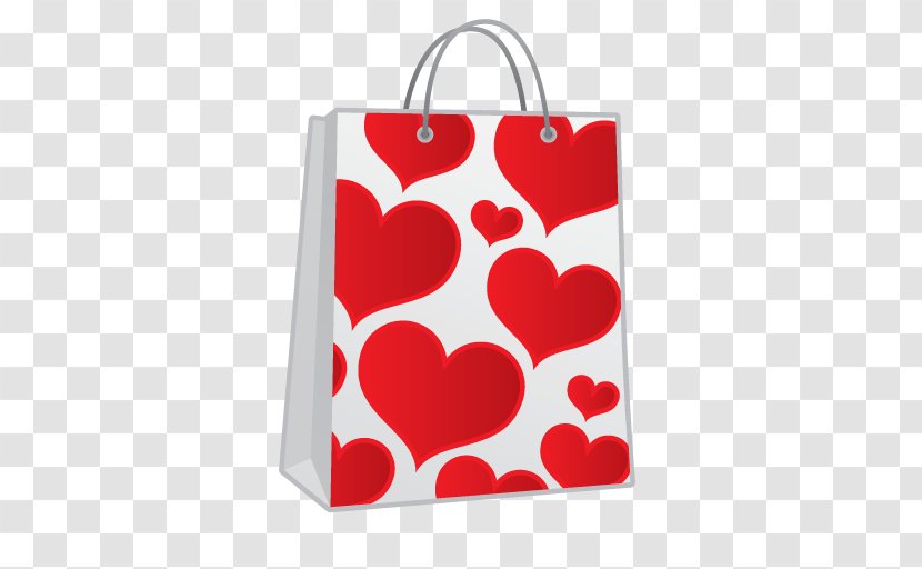 Valentine's Day Computer Icons Heart February 14 - Shopping Bag Transparent PNG