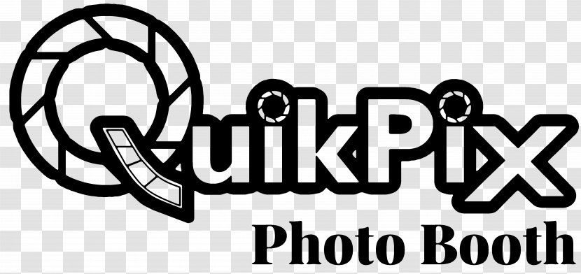 Photo Booth Logo Brand - Black And White - Onlookers Envy Their Roommates Transparent PNG