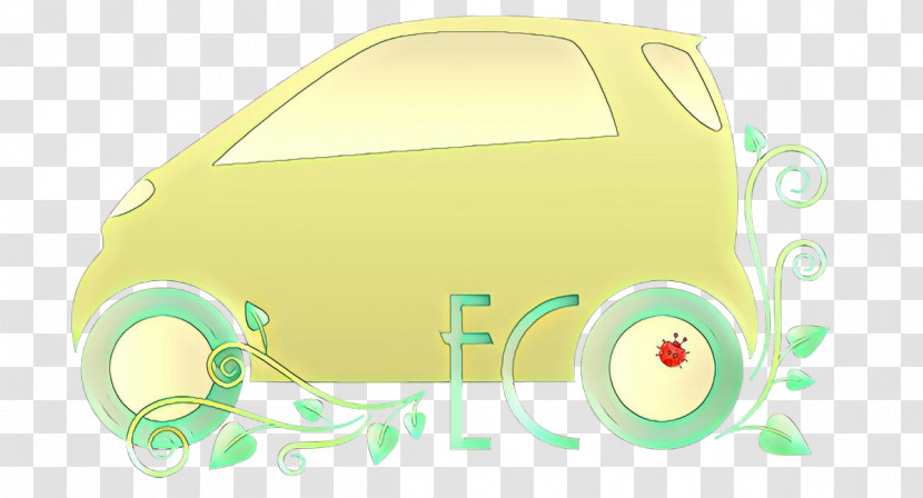 Green Yellow Transport Vehicle Car Transparent PNG