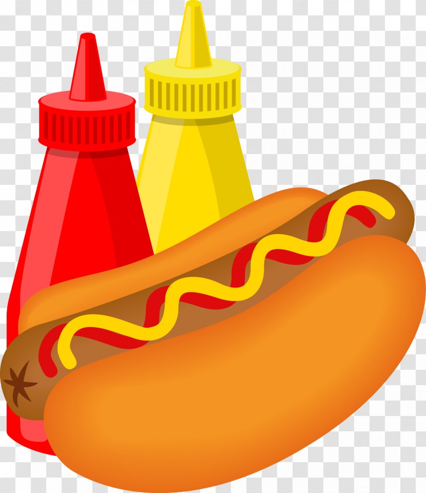 Hot Dog Hamburger Fast Food - Vector Delicious Transparent PNG