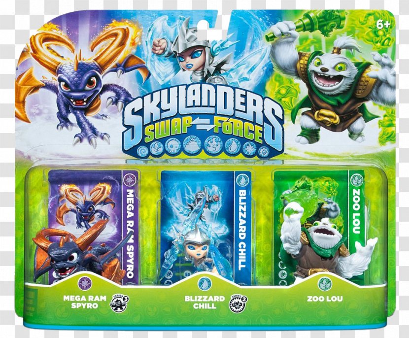 Skylanders: Swap Force Spyro's Adventure Giants Xbox 360 Wii U - Playstation 4 - Skylanders Transparent PNG