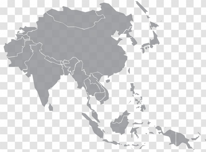 Southeast Asia Earth Asia-Pacific - Map Transparent PNG