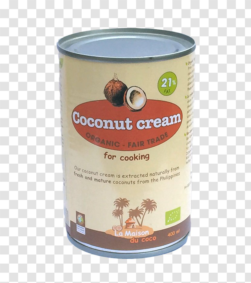 Coconut Milk Water Cream Organic Food - Flavor - Creamed Transparent PNG
