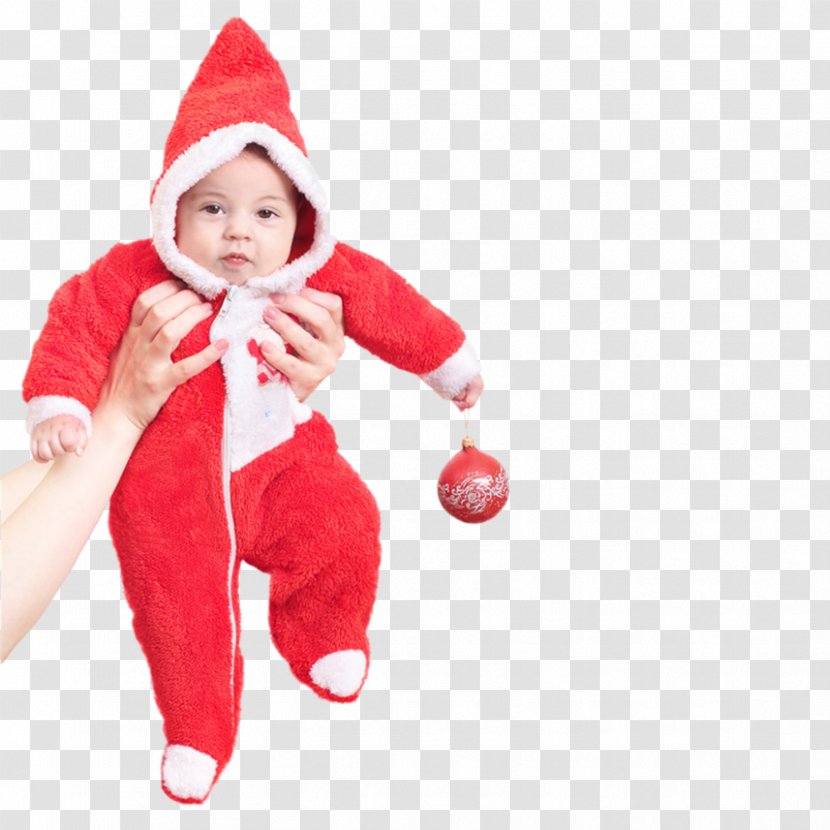 Santa Claus Christmas Ornament Toddler Costume Transparent PNG