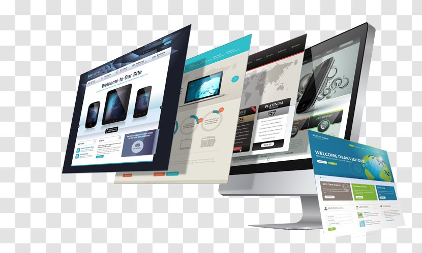 Web Development Responsive Design Digital Marketing - Computer Monitor Transparent PNG