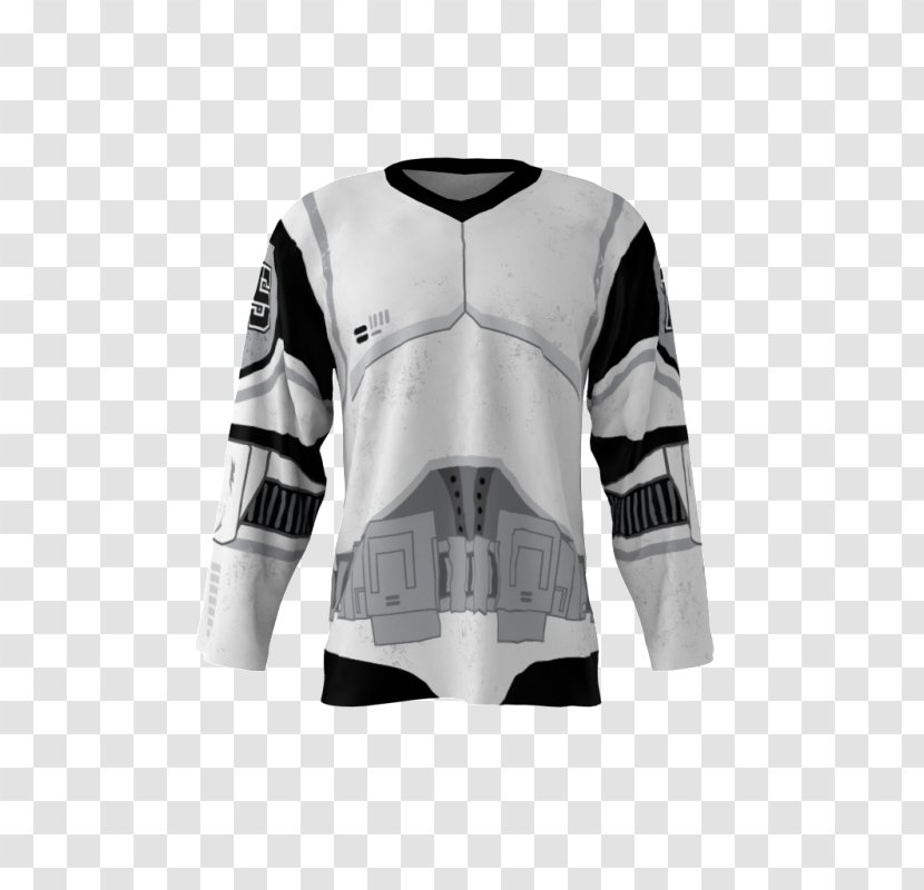 Hockey Jersey Sweater National League Stormtrooper - Neck Transparent PNG