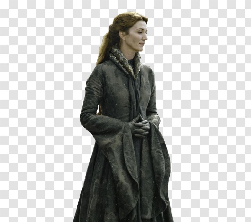Catelyn Stark Game Of Thrones Michelle Fairley Bran House - Coat Transparent PNG