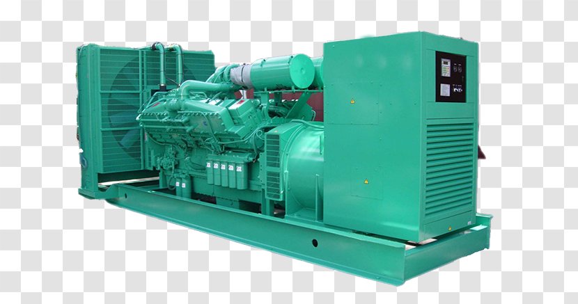 Diesel Generator Cummins Electric Emergency Power System Perkins Engines - Cylinder - Compressor Transparent PNG