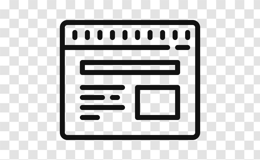 Template Line - Rectangle Wordpress Transparent PNG