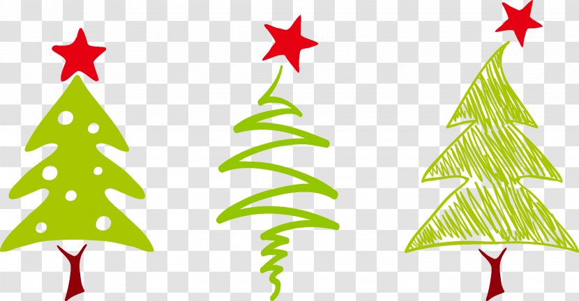 Christmas Element Euclidean Vector Gift - Tree Transparent PNG