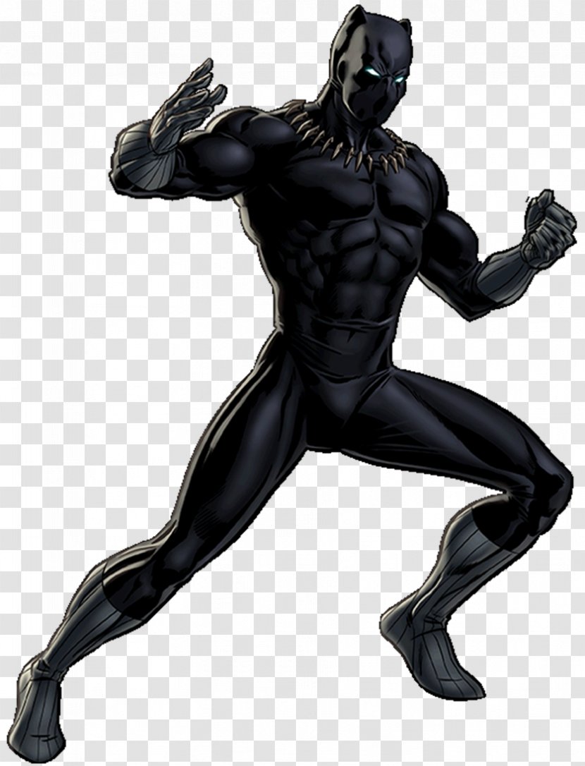 Marvel: Avengers Alliance Black Panther Widow Daredevil Captain America - Fictional Character - Free Download Transparent PNG