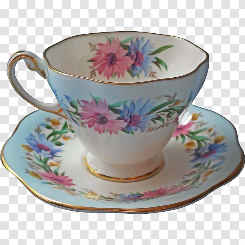 Coffee Cup - Saucer - Plant Plate Transparent PNG