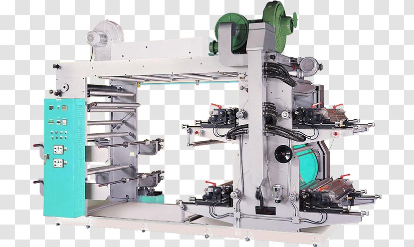 Plastic Bag Machine Printing Flexography - Packing Transparent PNG