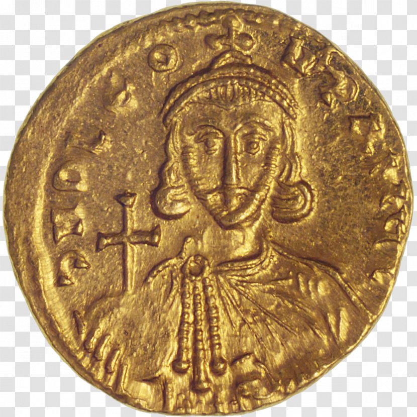 Middle Ages Roman Empire Gold Coin Transparent PNG