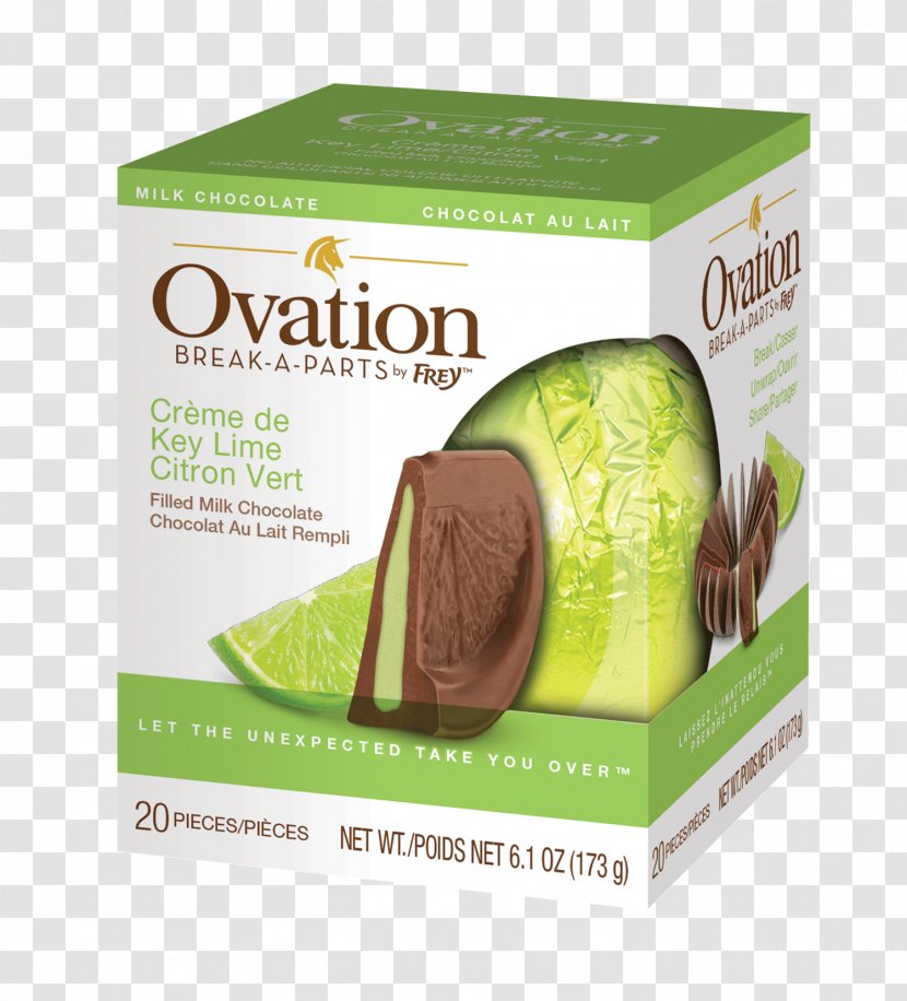 Milk Cream Key Lime Creme Chocolate - Filled - Sweet Transparent PNG