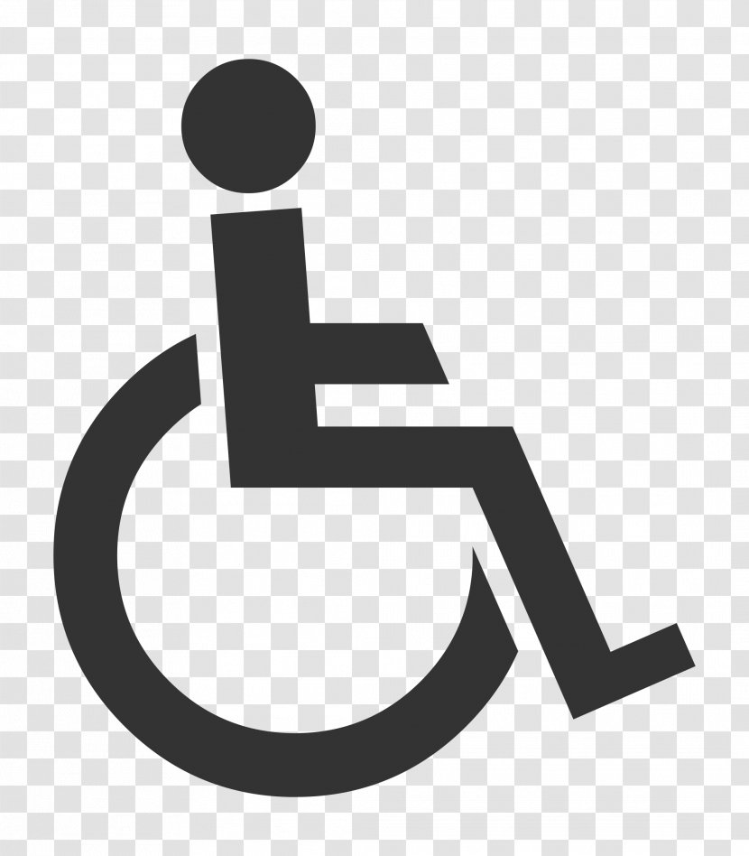 Disability International Symbol Of Access Americans With Disabilities Act 1990 Clip Art - Black And White - Accident Transparent PNG