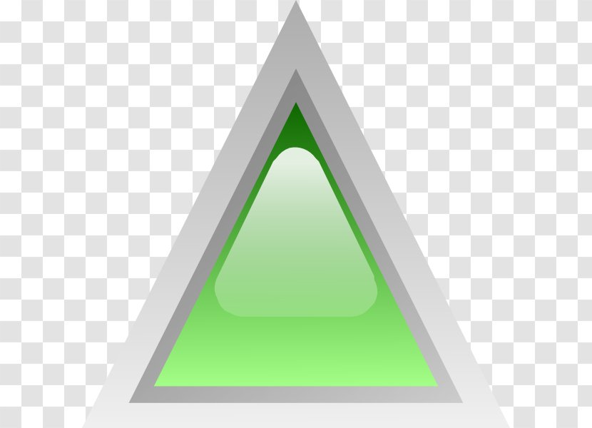 Triangle Green Clip Art - Computer Transparent PNG