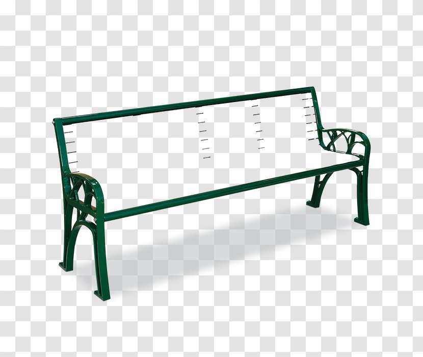 Table Bench Line - Outdoor Transparent PNG