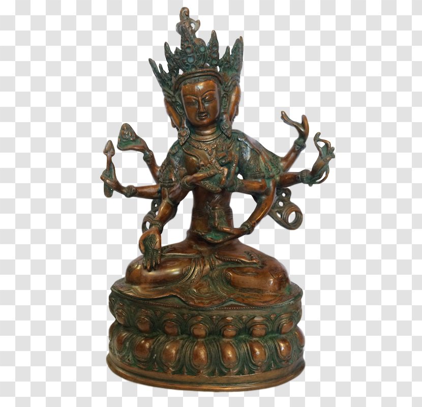 Statue Saraswati Bronze Sculpture Hinduism - Goddess Transparent PNG