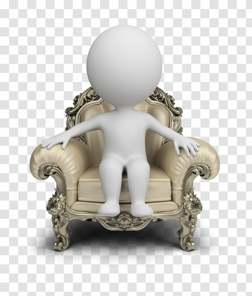 3D Computer Graphics Stock Photography Royalty-free - Character Sitting On The Sofa Transparent PNG