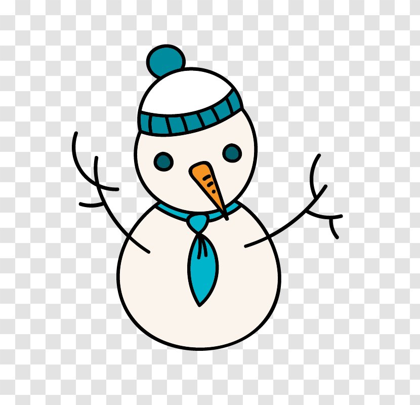 Snowman Hat White - Vecteur Transparent PNG