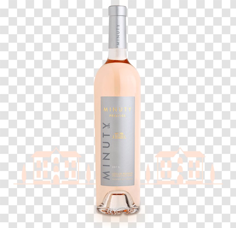 Château Minuty Côtes-de-provence AOC Rosé Wine Grenache - France - Rose Transparent PNG