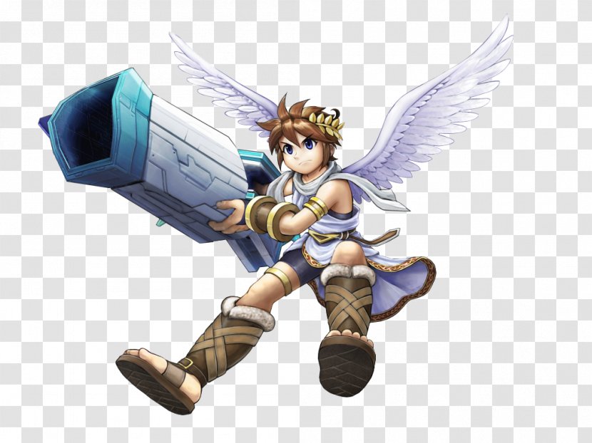 Kid Icarus: Uprising Mario & Luigi: Superstar Saga Princess Peach Pit - Silhouette - Icarus Transparent PNG