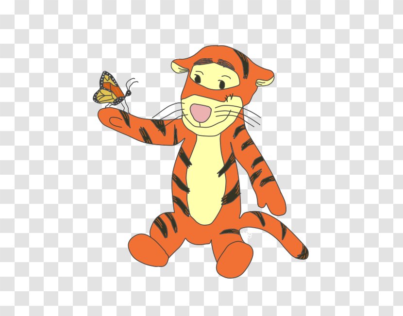 DeviantArt Fan Art Museum - Fictional Character - Tigger Transparent PNG