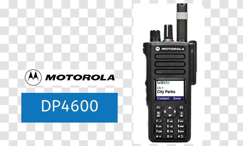 Two-way Radio Digital Mobile Motorola Transparent PNG