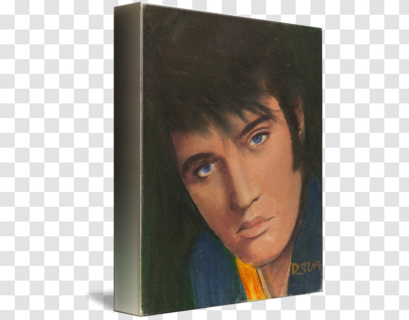 The Essential Elvis Presley Paint Self-portrait Transparent PNG