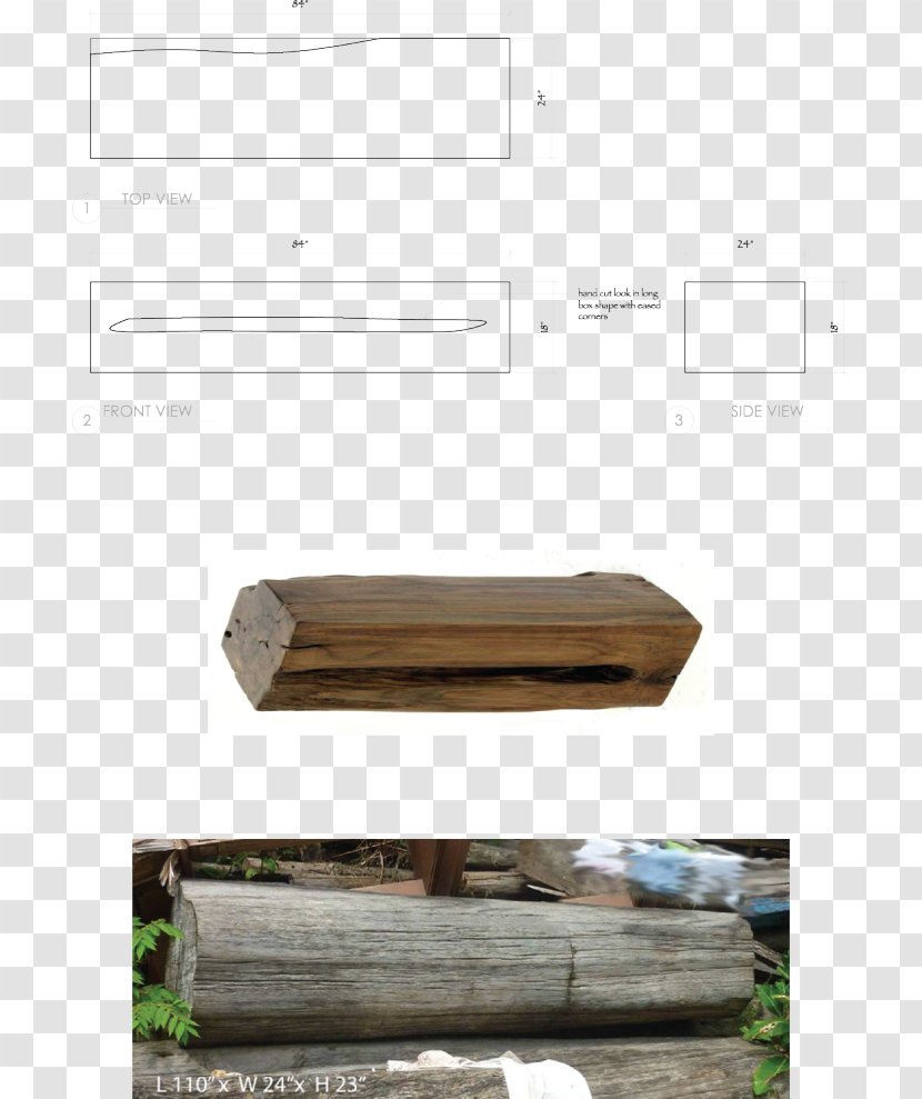 Wood Stain Angle - Box Transparent PNG