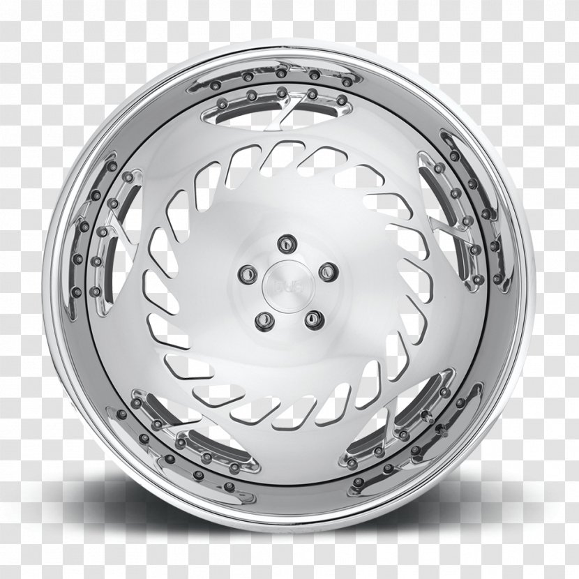 Alloy Wheel Spoke Rim - Automotive System - Silver Transparent PNG