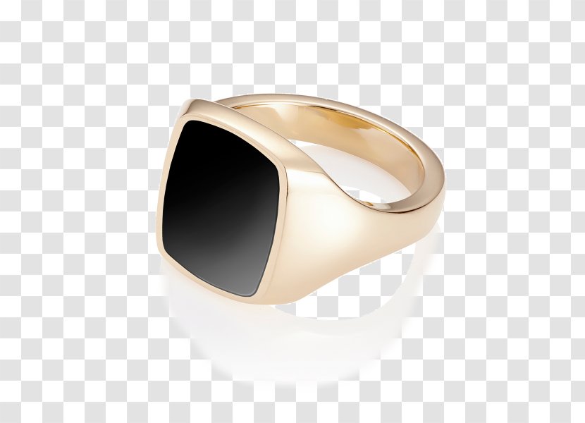 Pinky Ring Onyx Gold Carnelian - Signet - Stone Transparent PNG