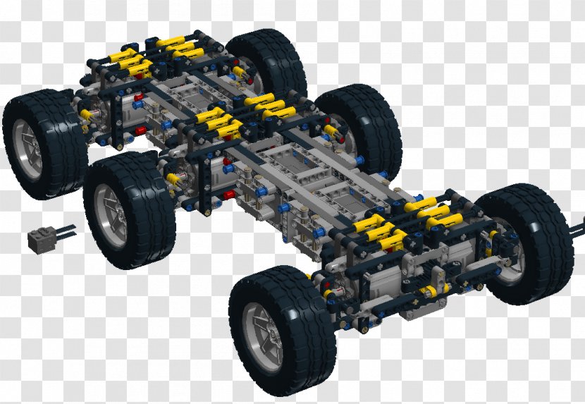 Car Tire Chassis Motor Vehicle Axle - Offroad Transparent PNG