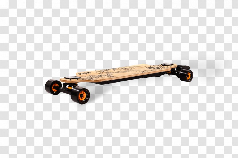 Electric Skateboard Bamboo Longboard Wheel - Skateboarding Equipment And Supplies Transparent PNG