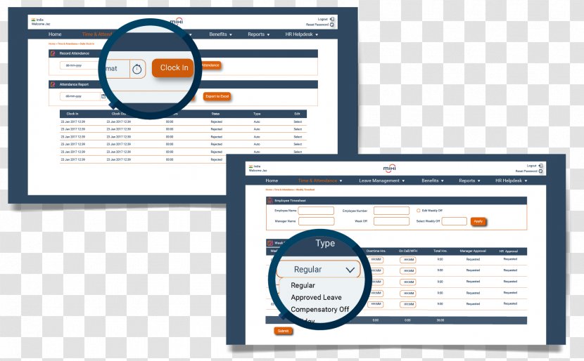 Time And Attendance Computer Software Mitrefinch Ltd. Program Organization - Multimedia - Compliance Audit Transparent PNG