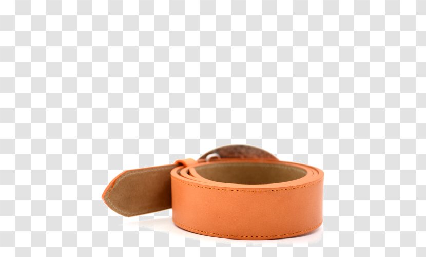Belt Designer Leather - Orange - BADICHI Batey Odd Ms. Transparent PNG