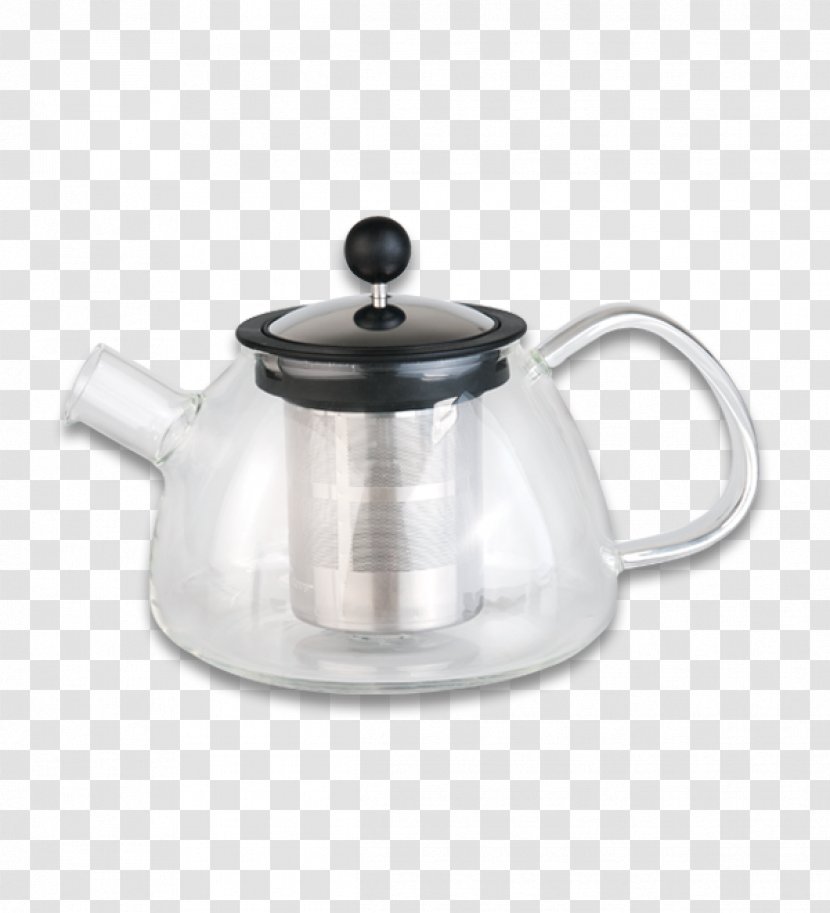 Teapot Glass Steel Infuser - Kettle - Tea Transparent PNG